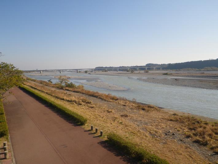 一級河川大井川の写真