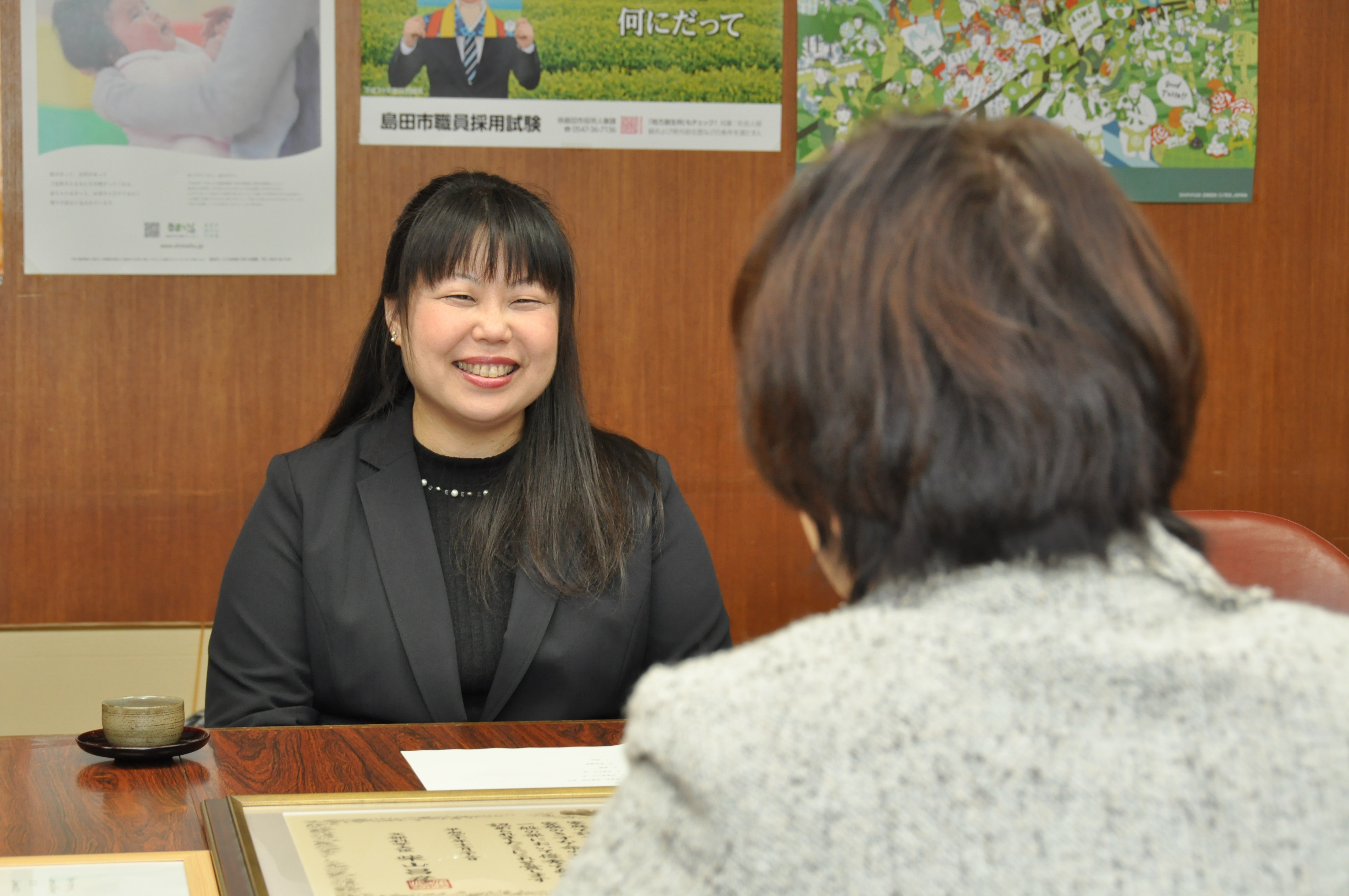 受賞者の野村弥生さん