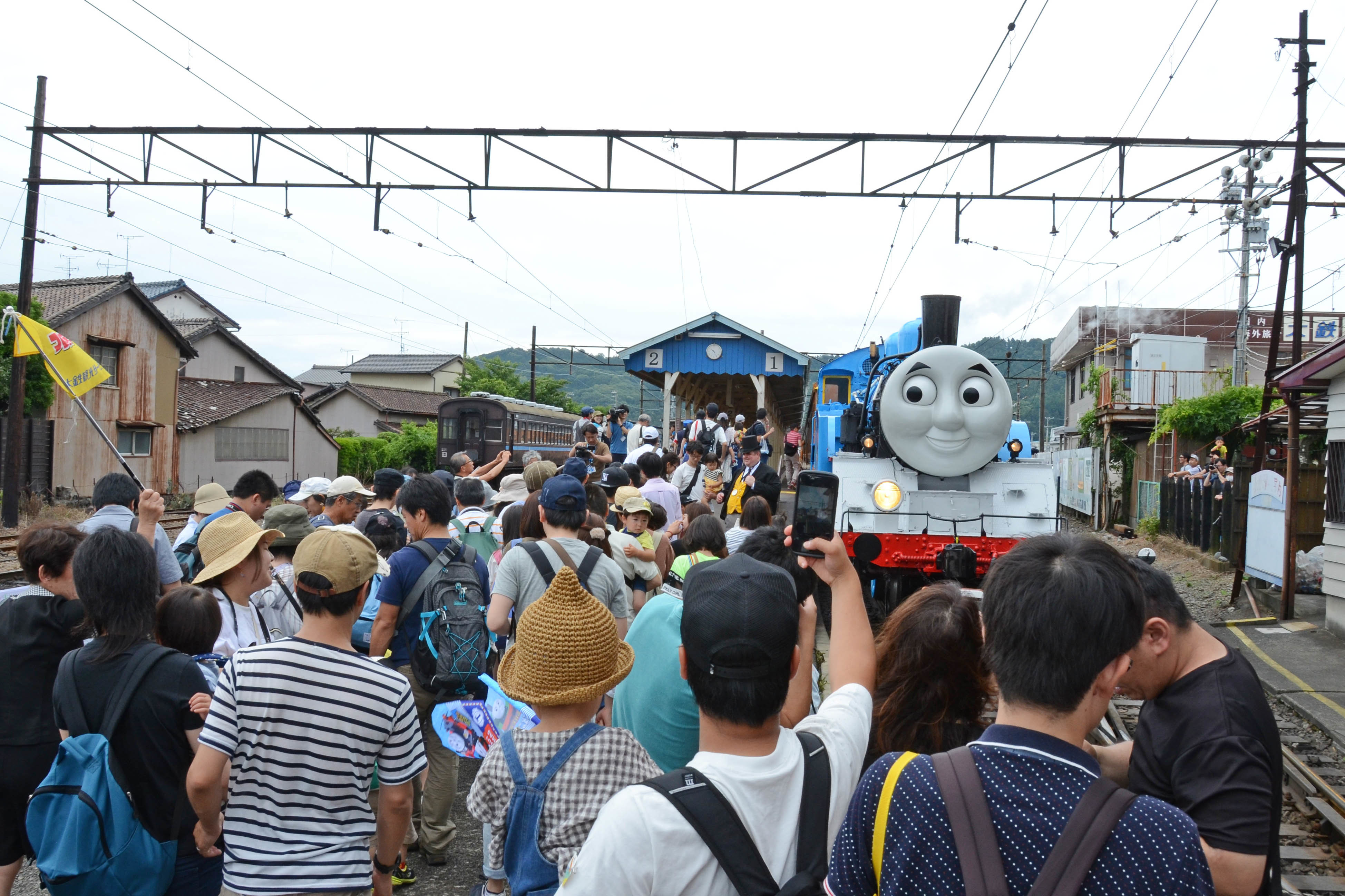 きかんしゃトーマス出発