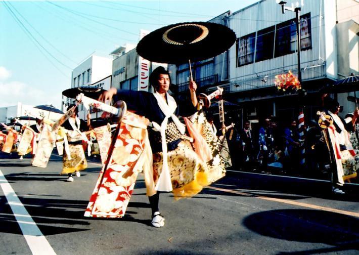 島田帯祭の大名行列01