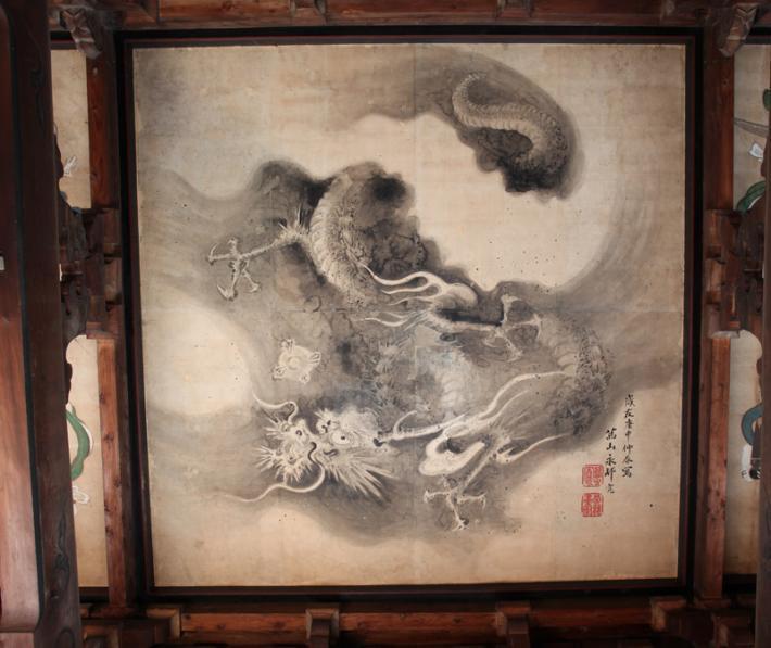 医王寺薬師堂天井画01