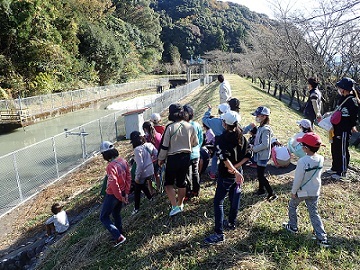 分水工見学