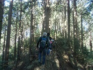 菩提山登り