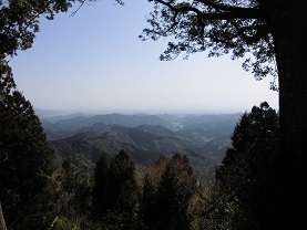 山頂からの風景