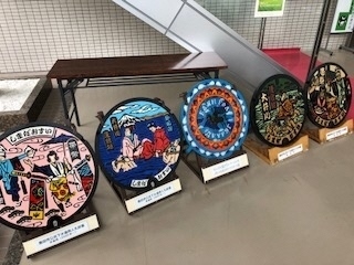 展示の様子