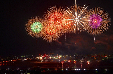 大井川大花火大会写真