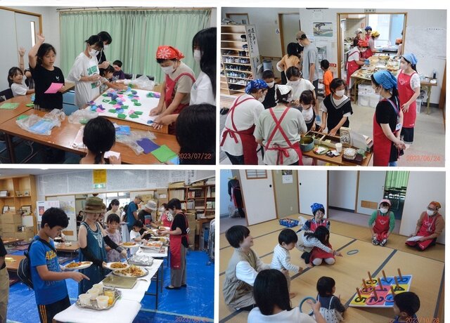 なるちゃん食堂の様子