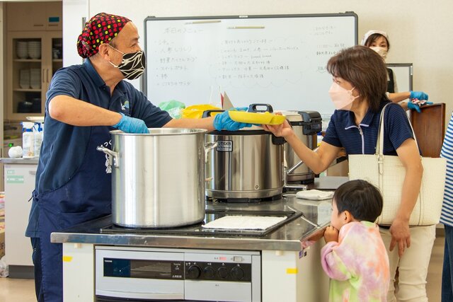 はつくらこども食堂の様子①