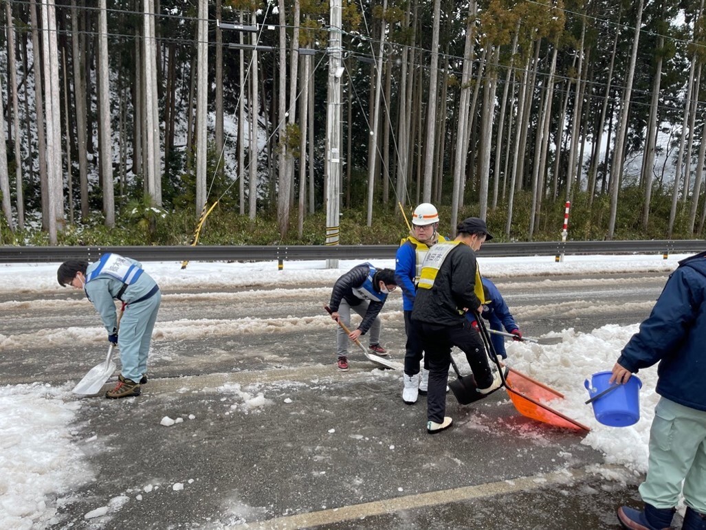 除雪作業