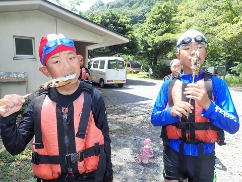 やまめをいただく