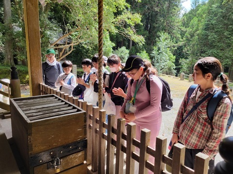 神社にお参り
