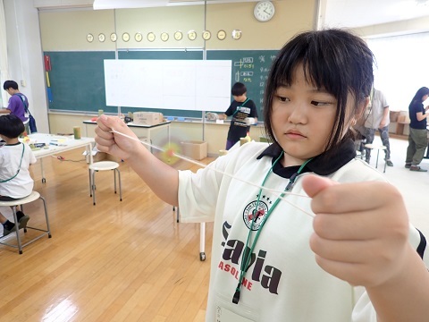 ぶんぶんゴマ完成