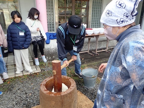 餅つきお手本