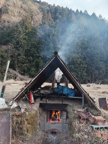 炭焼き窯１