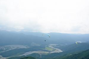 鵜山の七曲の景色