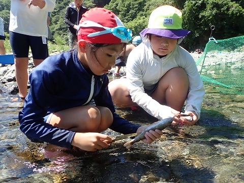 やまめの調理