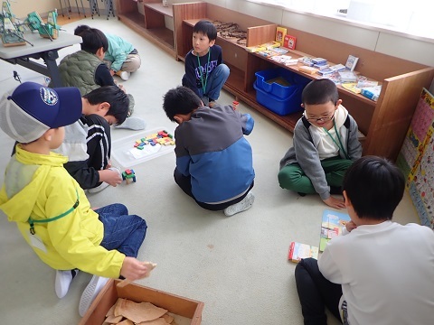 休憩時間の遊び