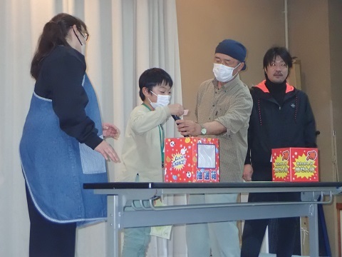 お楽しみ抽選会