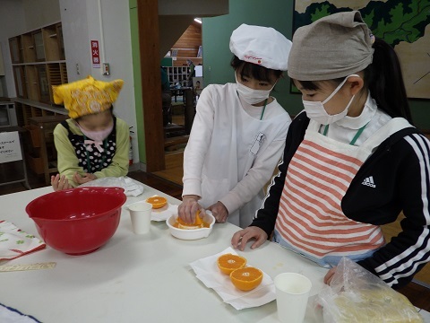 ジュースづくり