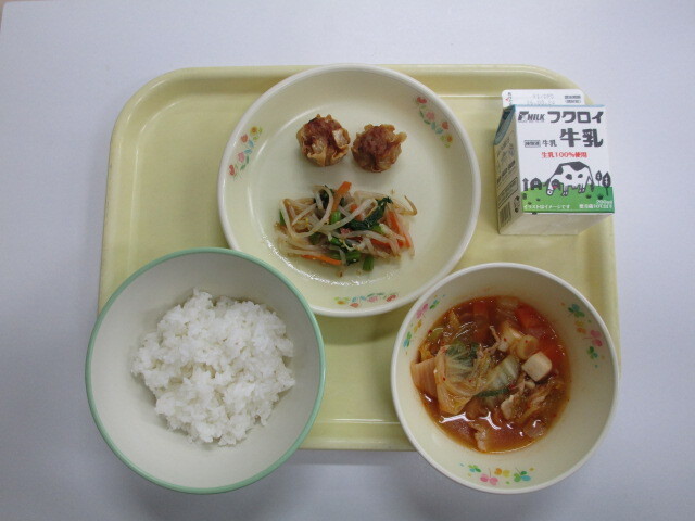 中部学校給食センターB献立