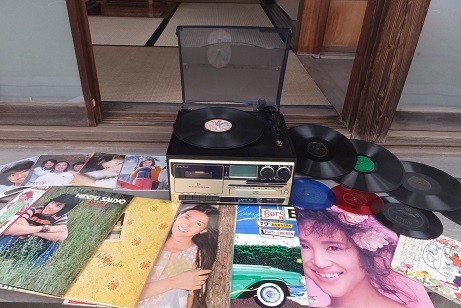 おもしろ道具・レコード写真