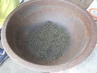 完成したお茶
