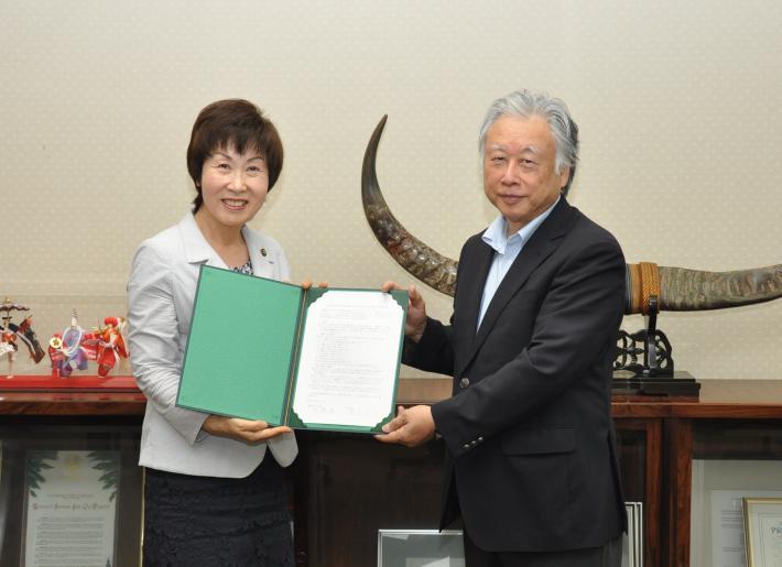 静岡県立大学との包括連携協定