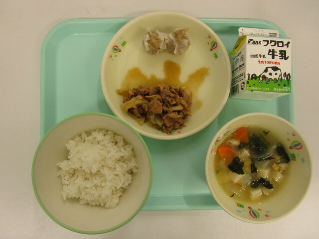 2026年9月10日島田市南部学校給食センター献立