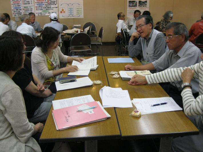 交流会　意見交換の様子