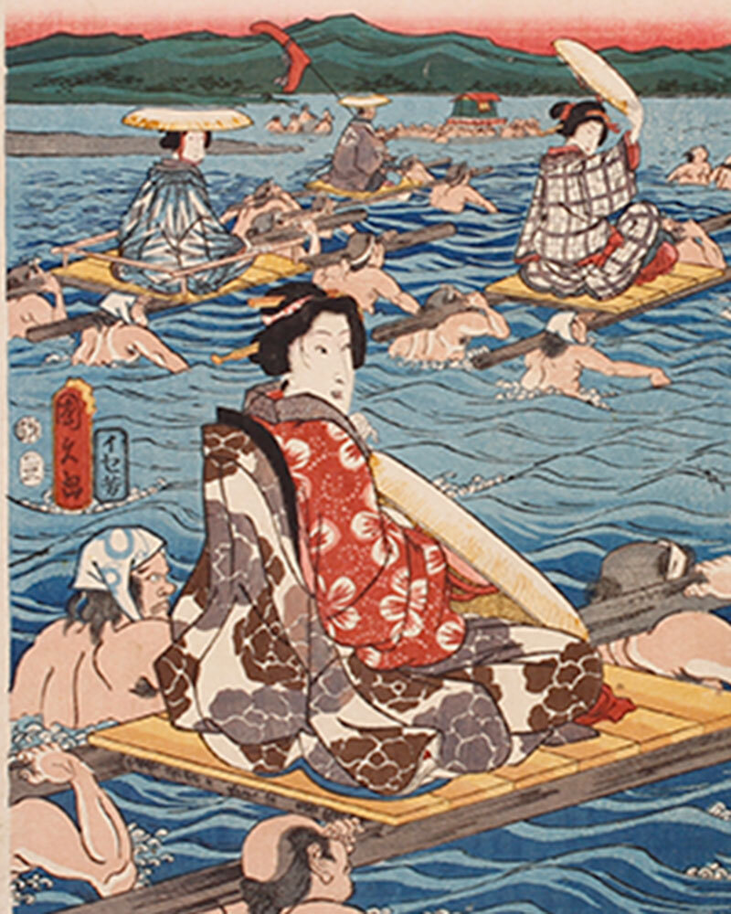 川越の浮世絵